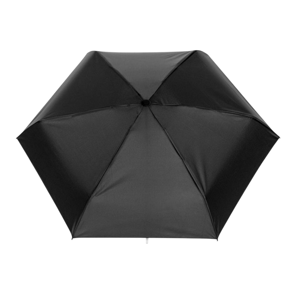 Black - Side - XD Collection Mini RPET Folding Umbrella