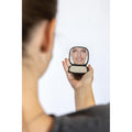Black - Pack Shot - XD Collection Reflecta Recycled Plastic Hand Mirror