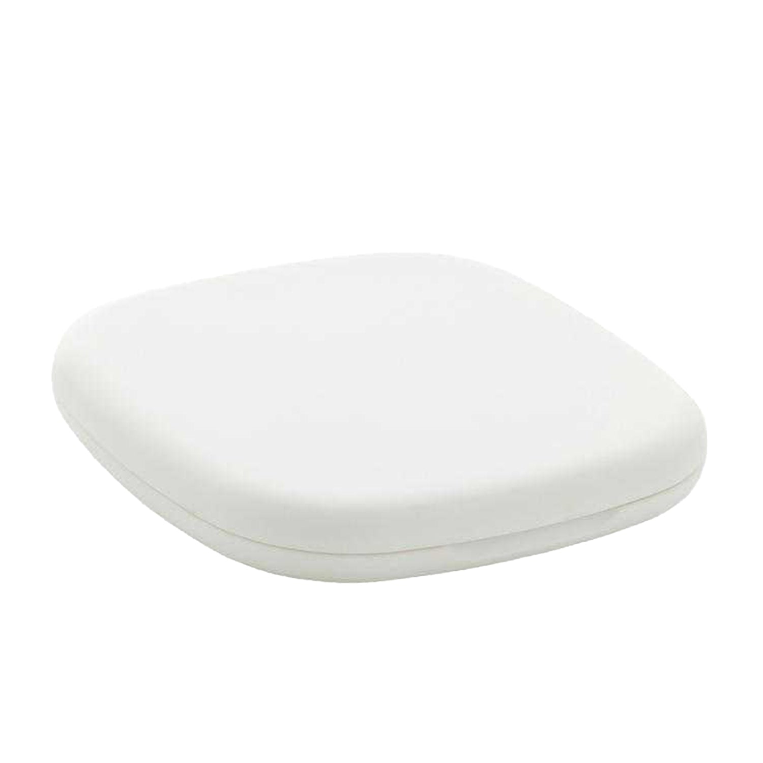 White - Back - XD Collection Reflecta Recycled Plastic Hand Mirror