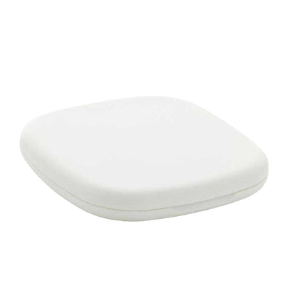 White - Back - XD Collection Reflecta Recycled Plastic Hand Mirror
