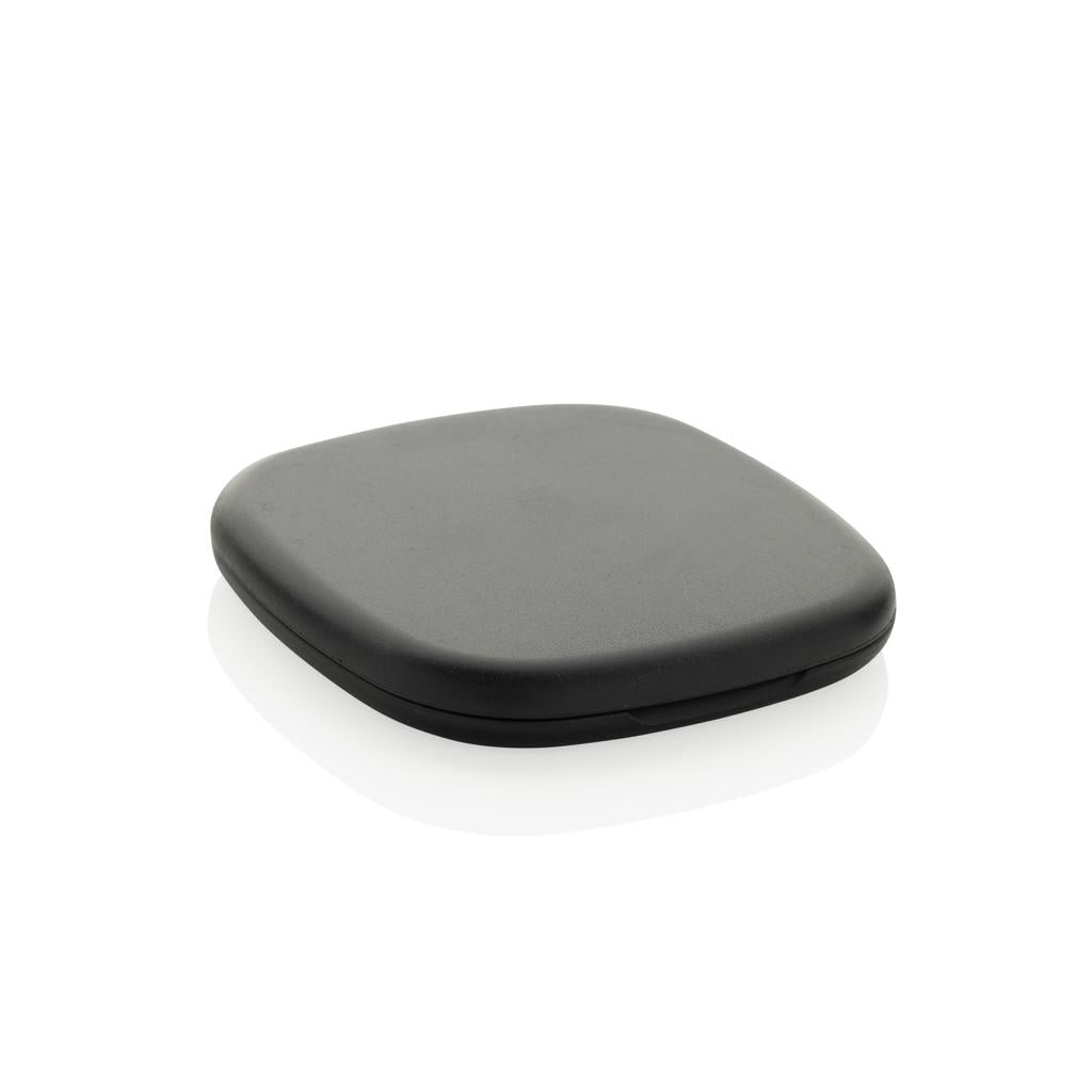 Black - Side - XD Collection Reflecta Recycled Plastic Hand Mirror