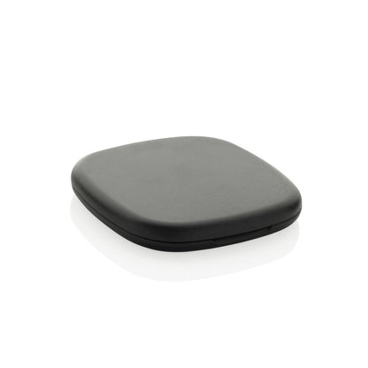 Black - Side - XD Collection Reflecta Recycled Plastic Hand Mirror
