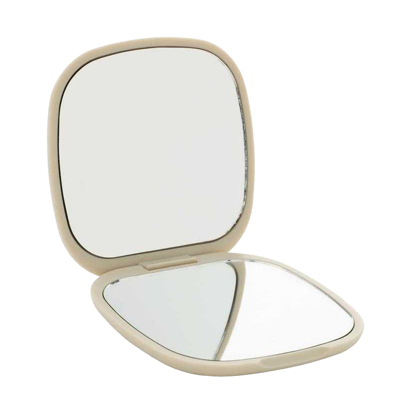 Beige - Front - XD Collection Reflecta Recycled Plastic Hand Mirror