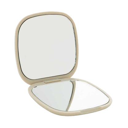 Beige - Front - XD Collection Reflecta Recycled Plastic Hand Mirror