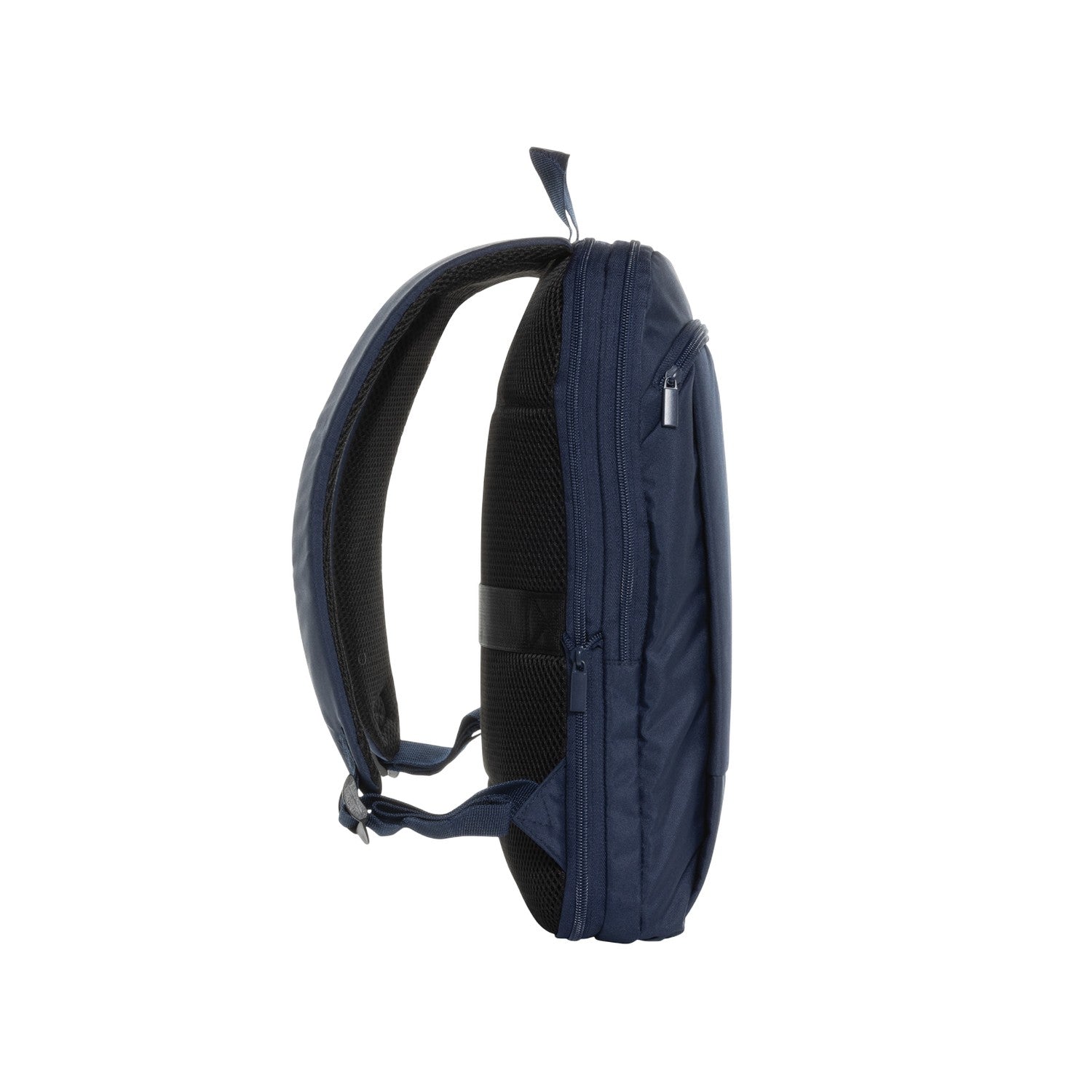 Navy - Side - XD Collection Flexpack Aware RPET Slim Laptop Backpack
