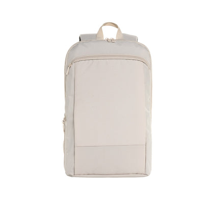Beige - Front - XD Collection Flexpack Aware RPET Slim Laptop Backpack