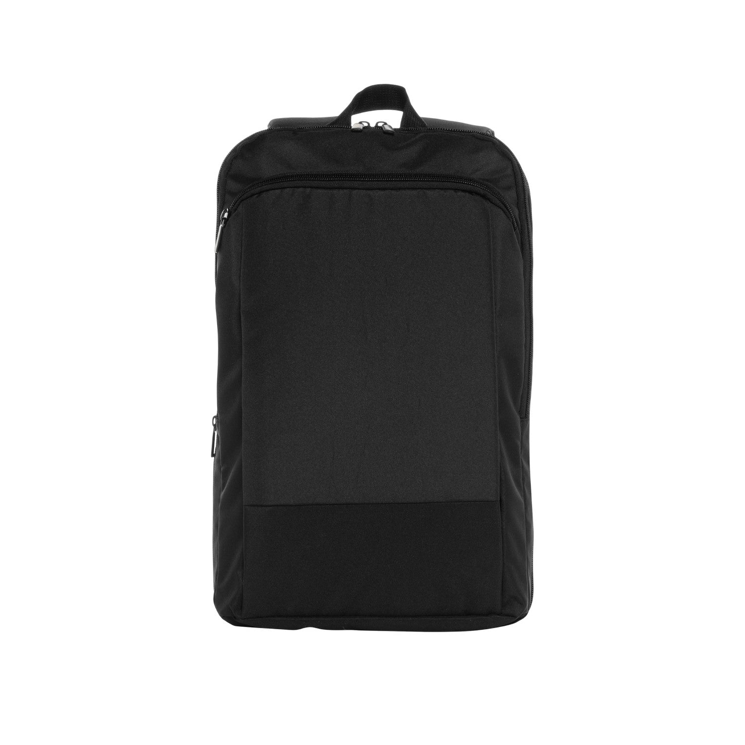 Black - Front - XD Collection Flexpack Aware RPET Slim Laptop Backpack