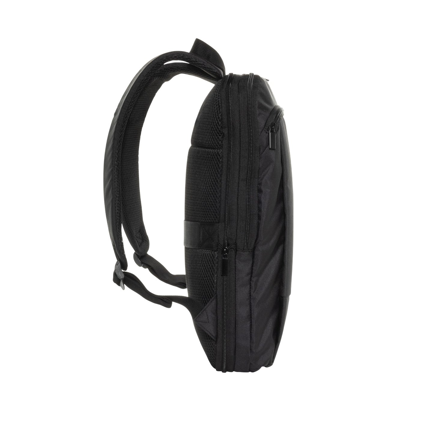 Black - Side - XD Collection Flexpack Aware RPET Slim Laptop Backpack