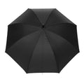 Black - Side - Swiss Peak Vero RPET Stick Umbrella