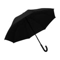 Black - Front - Swiss Peak Vero RPET Stick Umbrella