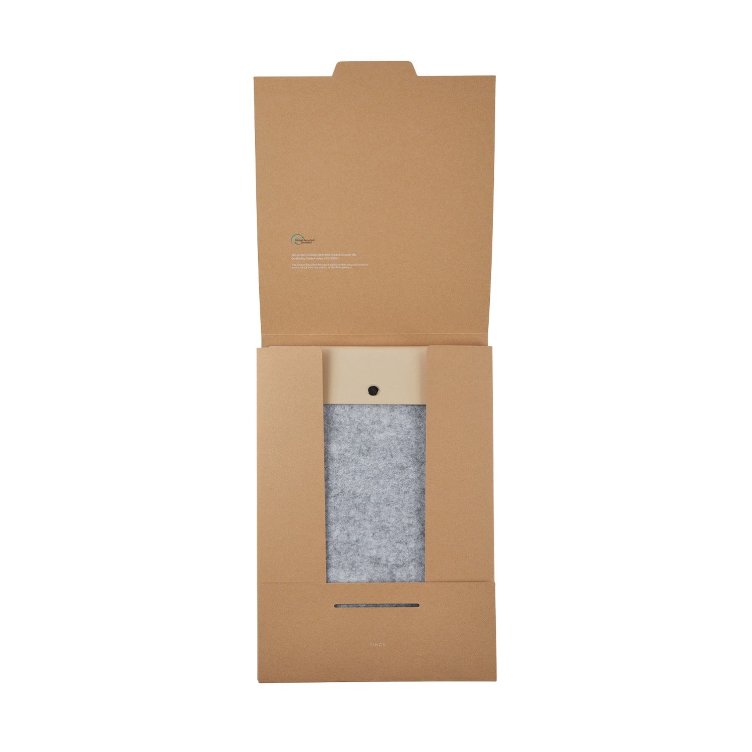 Grey - Lifestyle - Vinga Albon Recycled Felt Laptop Sleeve