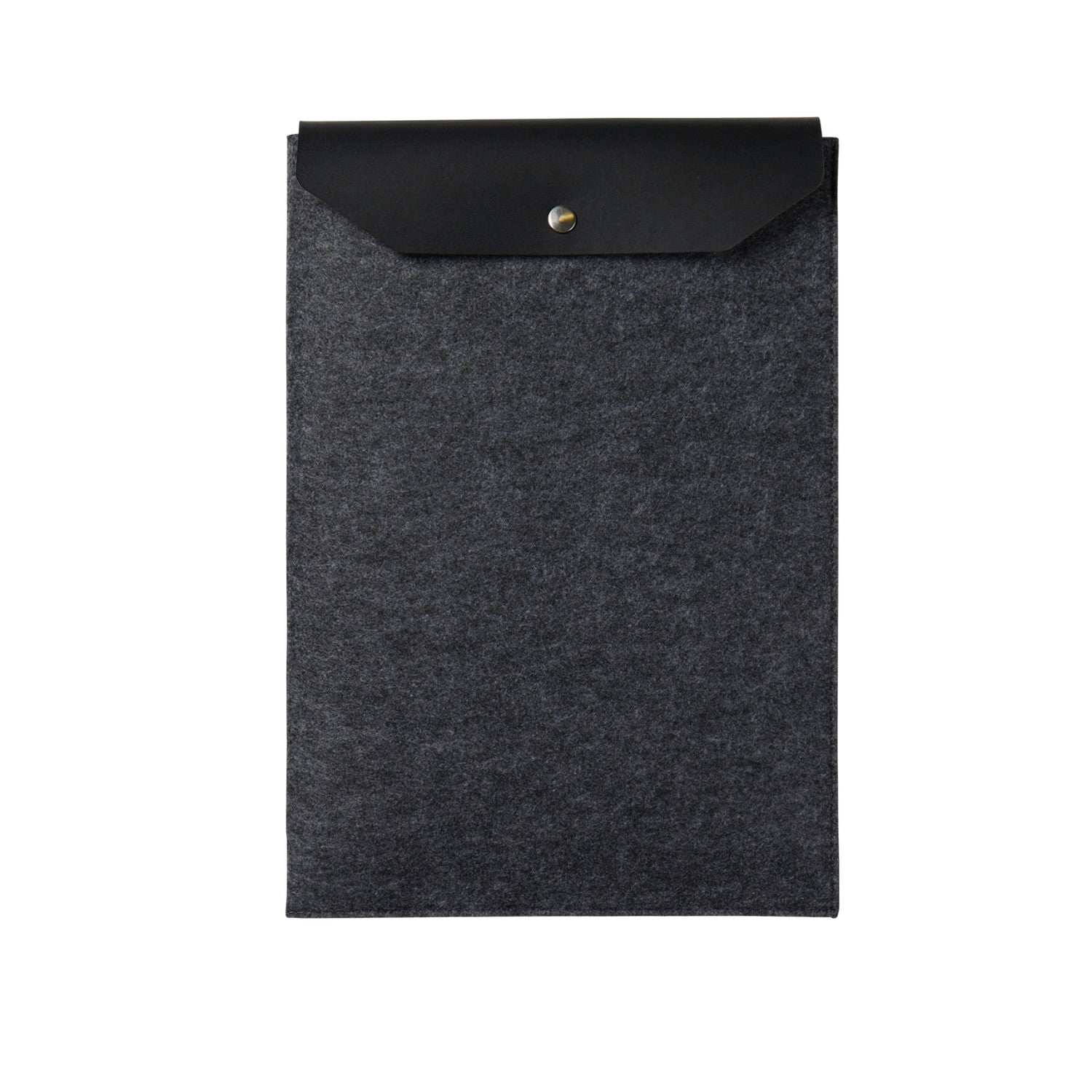 Black - Front - Vinga Albon Recycled Felt Laptop Sleeve