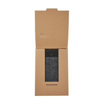 Black - Lifestyle - Vinga Albon Recycled Felt Laptop Sleeve
