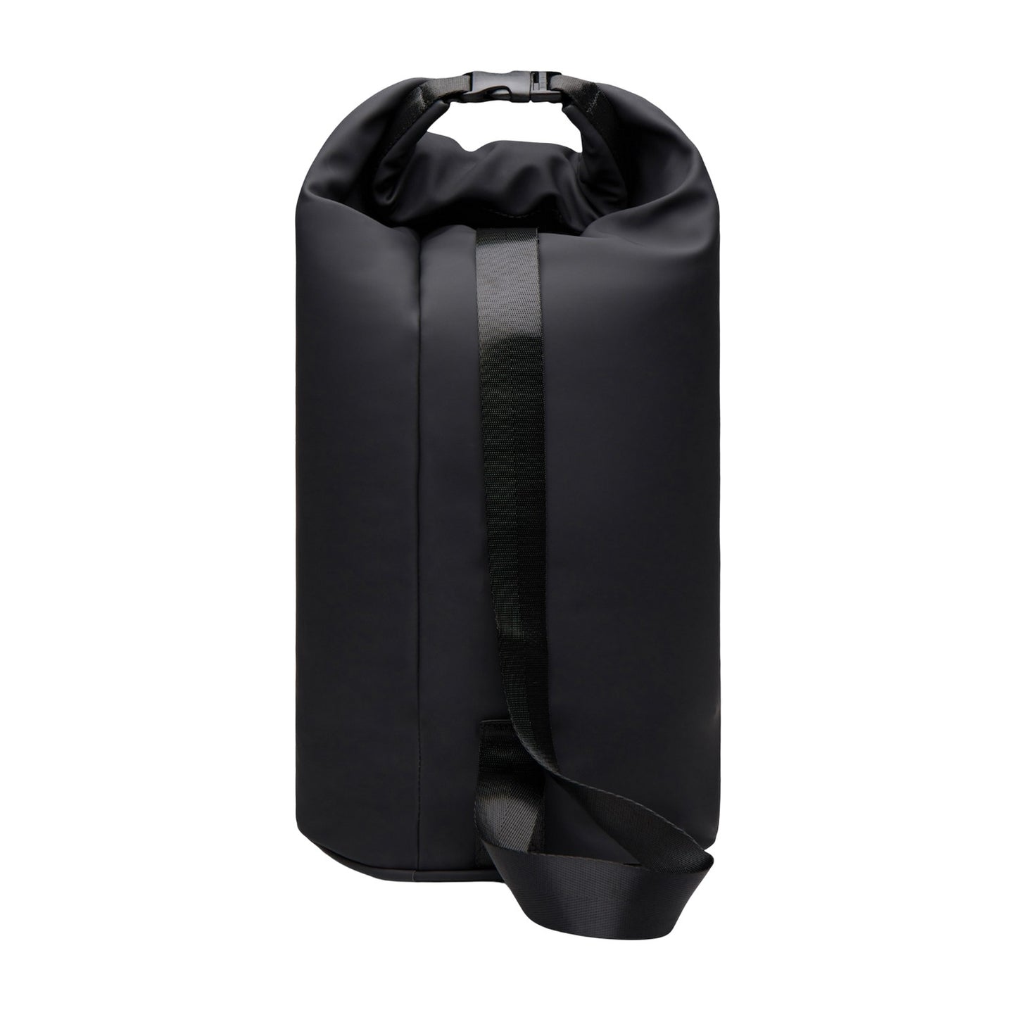 Black - Back - Vinga Baltimore Recycled Roll Top Cooler Bag