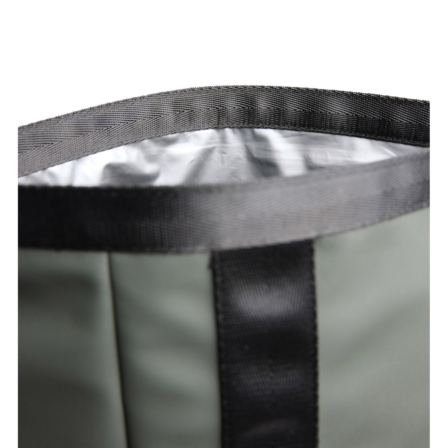 Green - Side - Vinga Baltimore Recycled Roll Top Cooler Bag