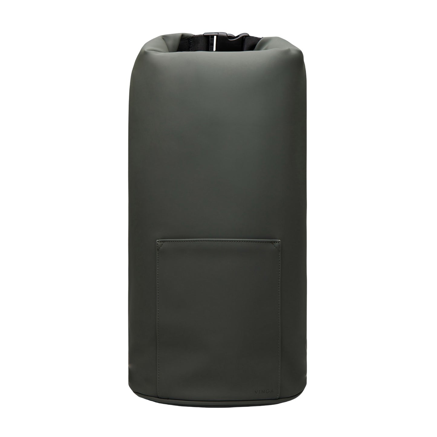 Green - Front - Vinga Baltimore Recycled Roll Top Cooler Bag