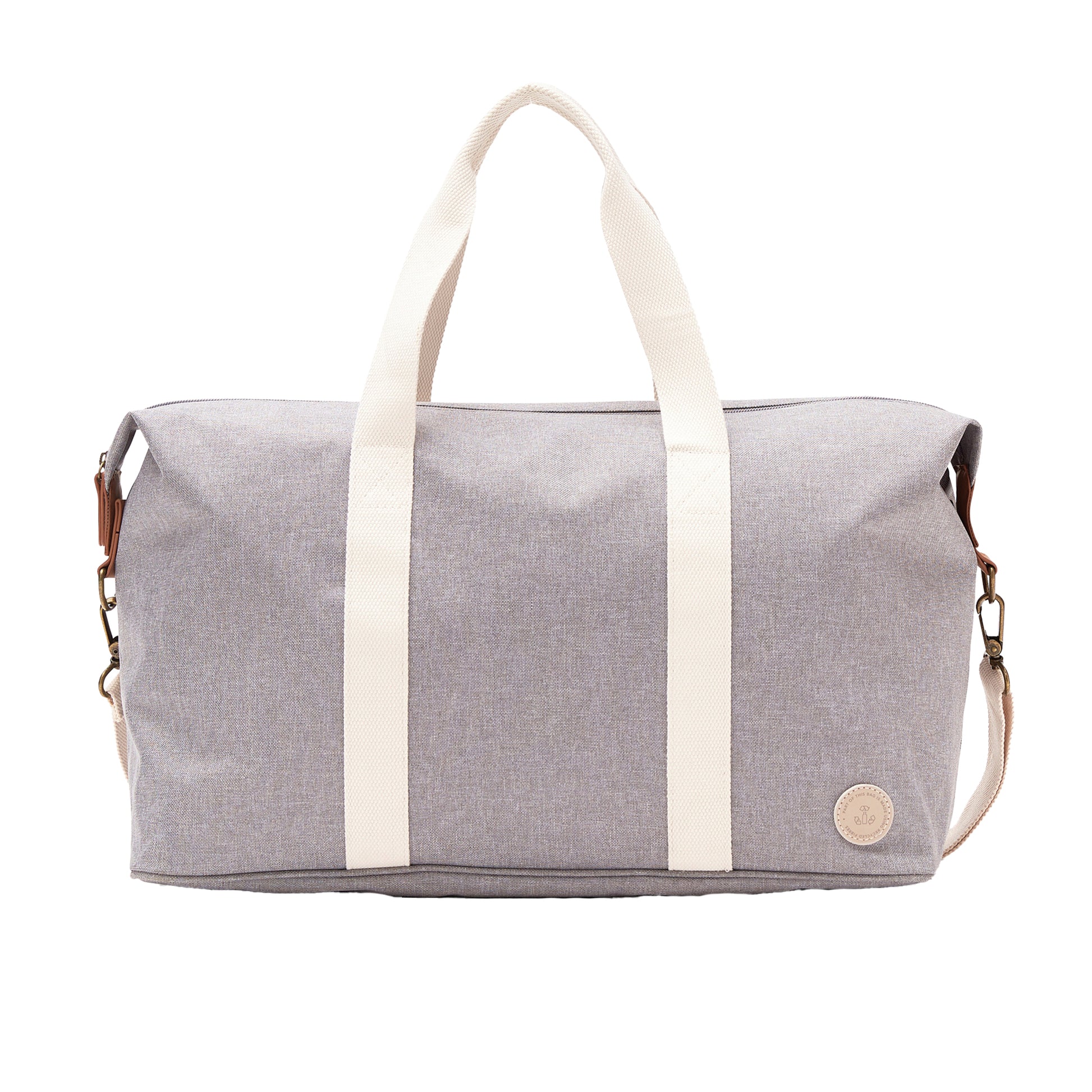 Grey - Front - Vinga Sortino Weekend Bag