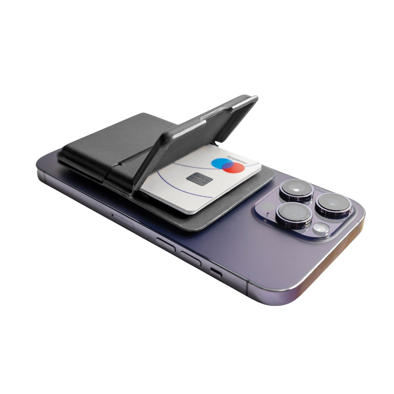 Black - Lifestyle - C-Secure MagSafe Phone Wallet