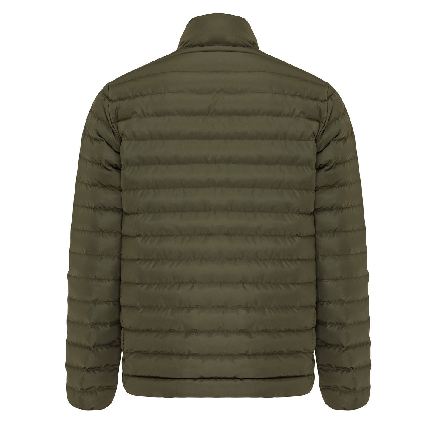 Khaki - Back - Iqoniq Mens Maiko Recycled Polyester Padded Jacket