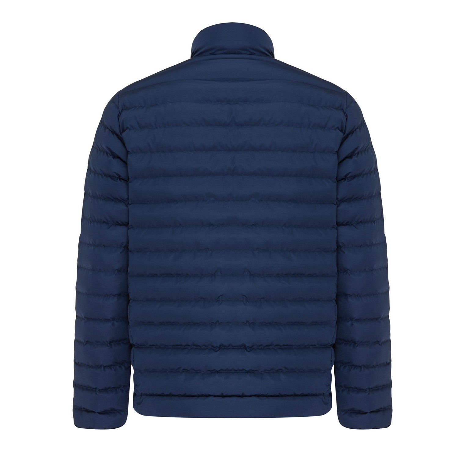 Navy - Back - Iqoniq Mens Maiko Recycled Polyester Padded Jacket