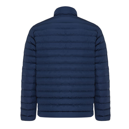 Navy - Back - Iqoniq Mens Maiko Recycled Polyester Padded Jacket