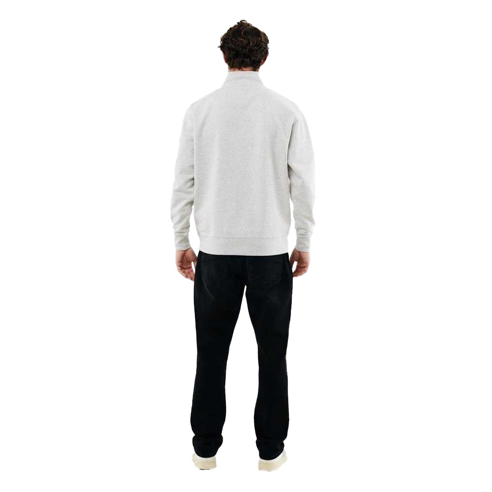 Light Heather Grey - Lifestyle - Iqoniq Unisex Adult Elgon Recycled Cotton Quarter Zip Sweater Top