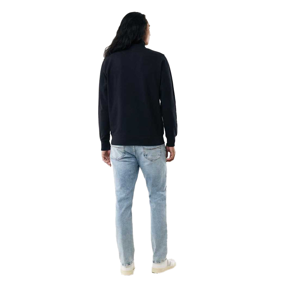 Black - Lifestyle - Iqoniq Unisex Adult Elgon Recycled Cotton Quarter Zip Sweater Top