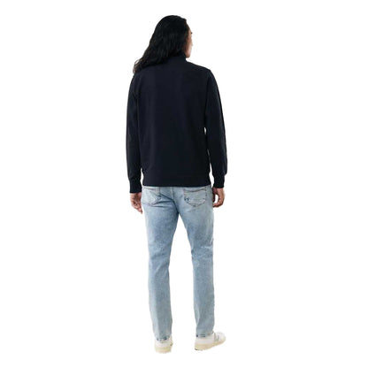 Black - Lifestyle - Iqoniq Unisex Adult Elgon Recycled Cotton Quarter Zip Sweater Top