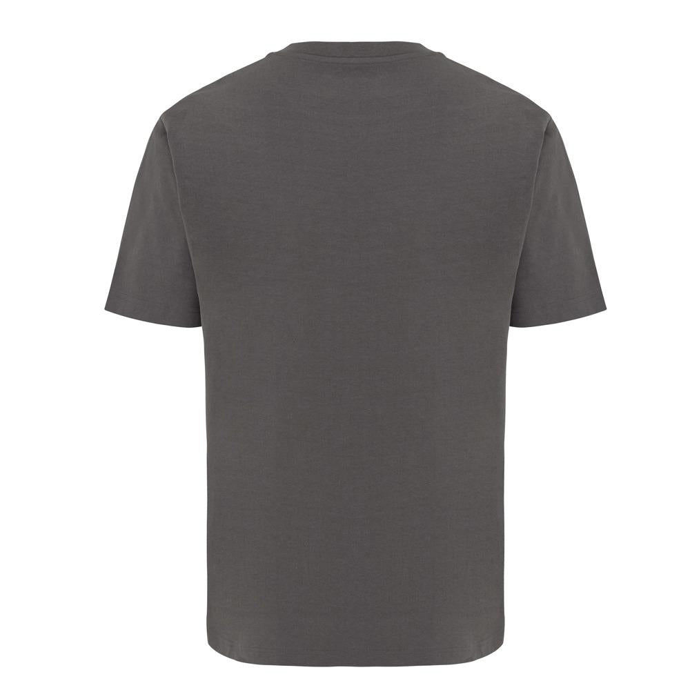 Anthracite - Back - Iqoniq Unisex Adult Nikko Recycled Cotton Heavyweight T-Shirt