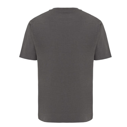 Anthracite - Back - Iqoniq Unisex Adult Nikko Recycled Cotton Heavyweight T-Shirt