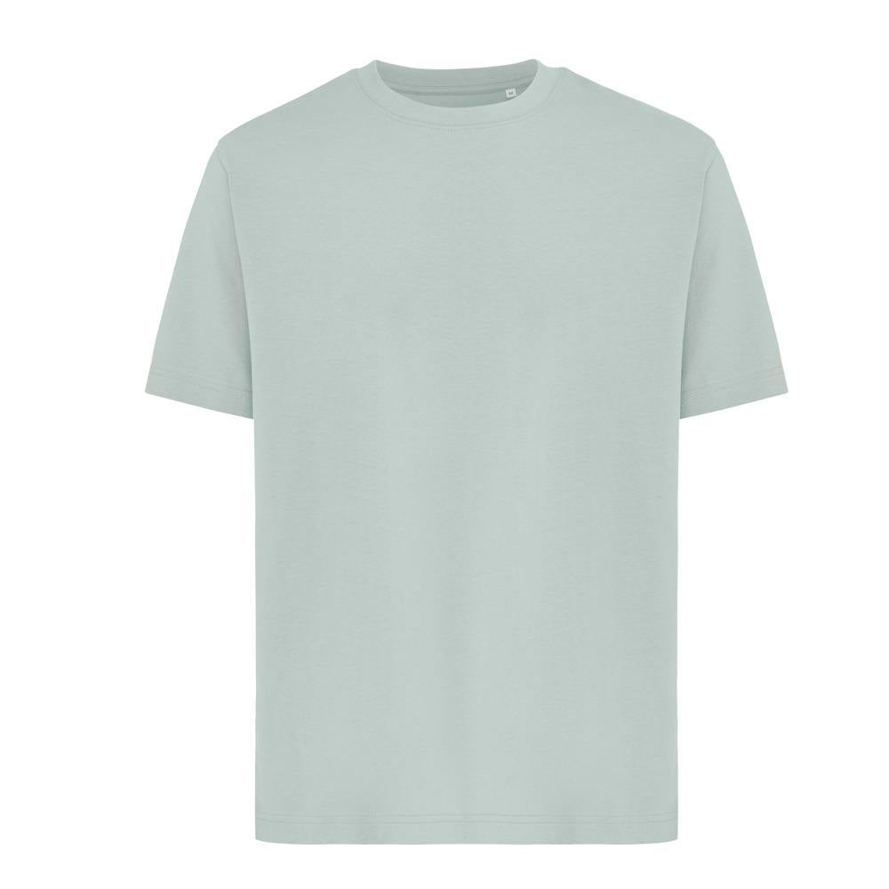 Iceberg Green - Front - Iqoniq Unisex Adult Nikko Recycled Cotton Heavyweight T-Shirt