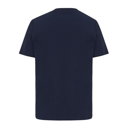 Navy - Back - Iqoniq Unisex Adult Nikko Recycled Cotton Heavyweight T-Shirt