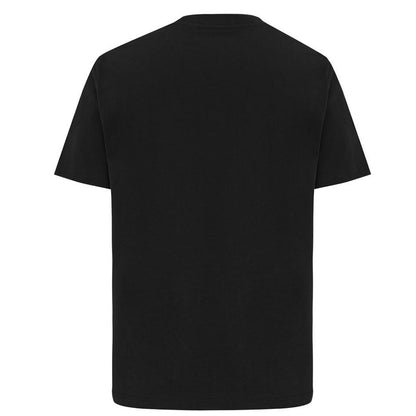 Black - Back - Iqoniq Unisex Adult Nikko Recycled Cotton Heavyweight T-Shirt