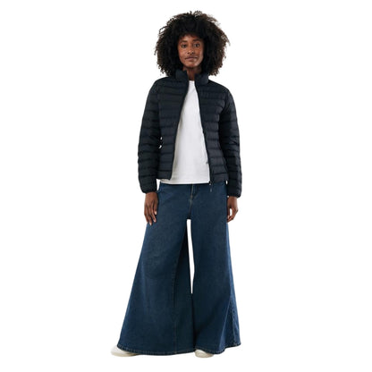 Black - Lifestyle - Iqoniq Womens-Ladies Maiko Recycled Polyester Padded Jacket