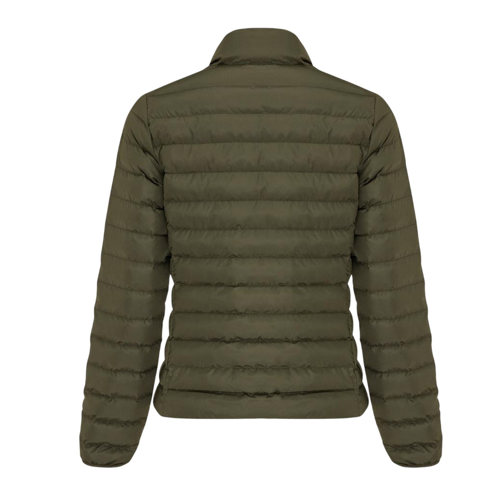 Khaki Green - Back - Iqoniq Womens-Ladies Maiko Recycled Polyester Padded Jacket