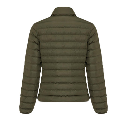 Khaki Green - Back - Iqoniq Womens-Ladies Maiko Recycled Polyester Padded Jacket