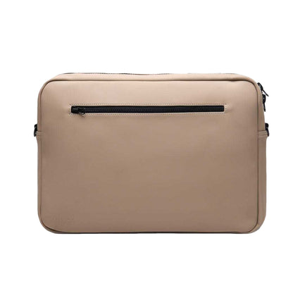 Greige - Front - Vinga Baltimore Convertible Briefcase