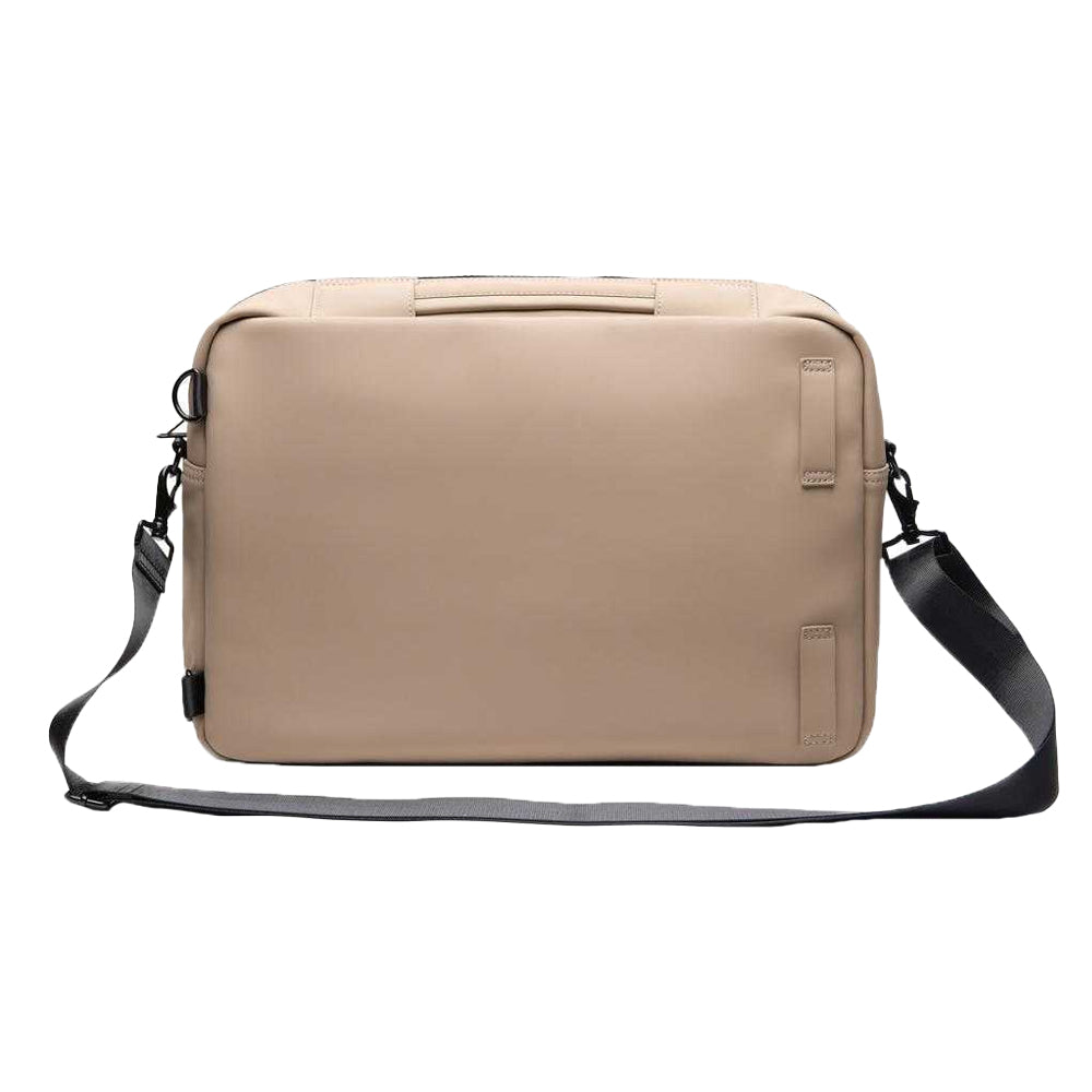 Greige - Back - Vinga Baltimore Convertible Briefcase