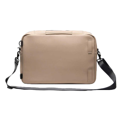 Greige - Back - Vinga Baltimore Convertible Briefcase