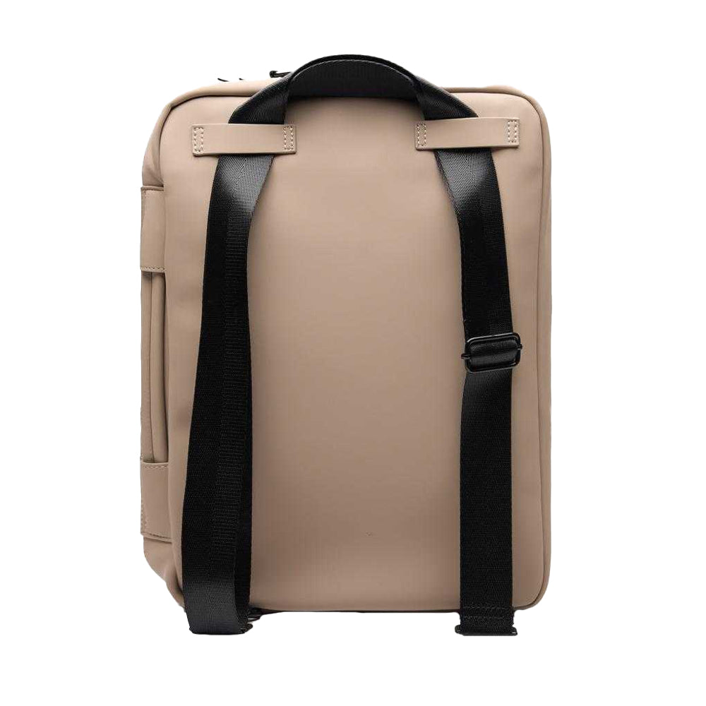 Greige - Side - Vinga Baltimore Convertible Briefcase