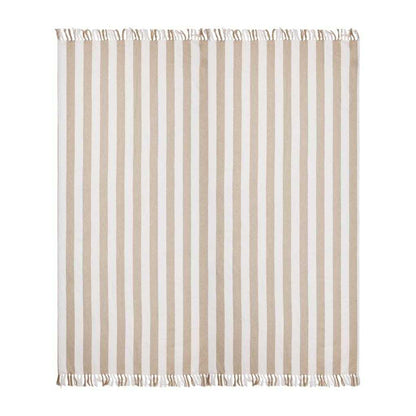 Beige - Back - Vinga Ornos Family Hammam Towel
