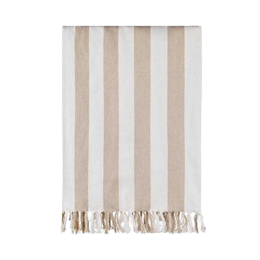 Beige - Front - Vinga Ornos Family Hammam Towel
