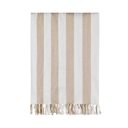 Beige - Front - Vinga Ornos Family Hammam Towel