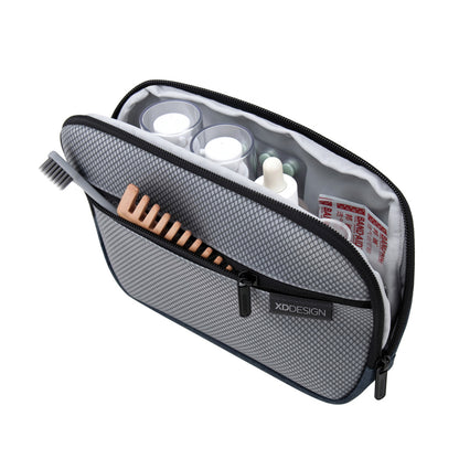 Blue - Side - XD Design Logo Toiletry Bag