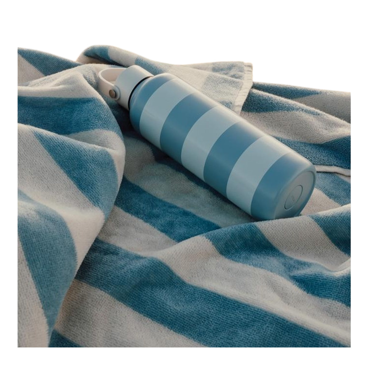 Light Blue - Side - Vinga Lagoa GRS Beach Towel