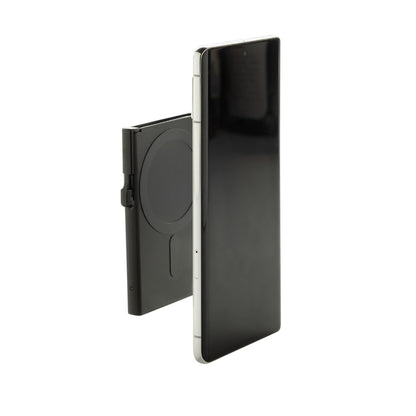 Black - Back - XD Collection Aluminium Standard Phone Card Holder