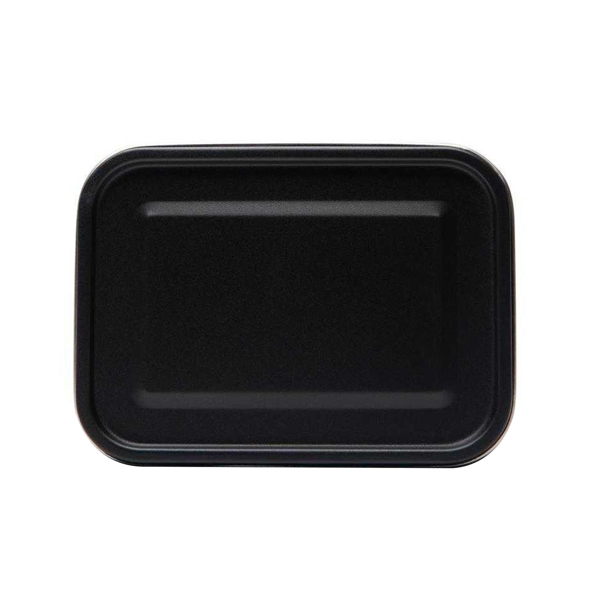 Black - Side - Vinga Parks Stainless Steel Lunch Box