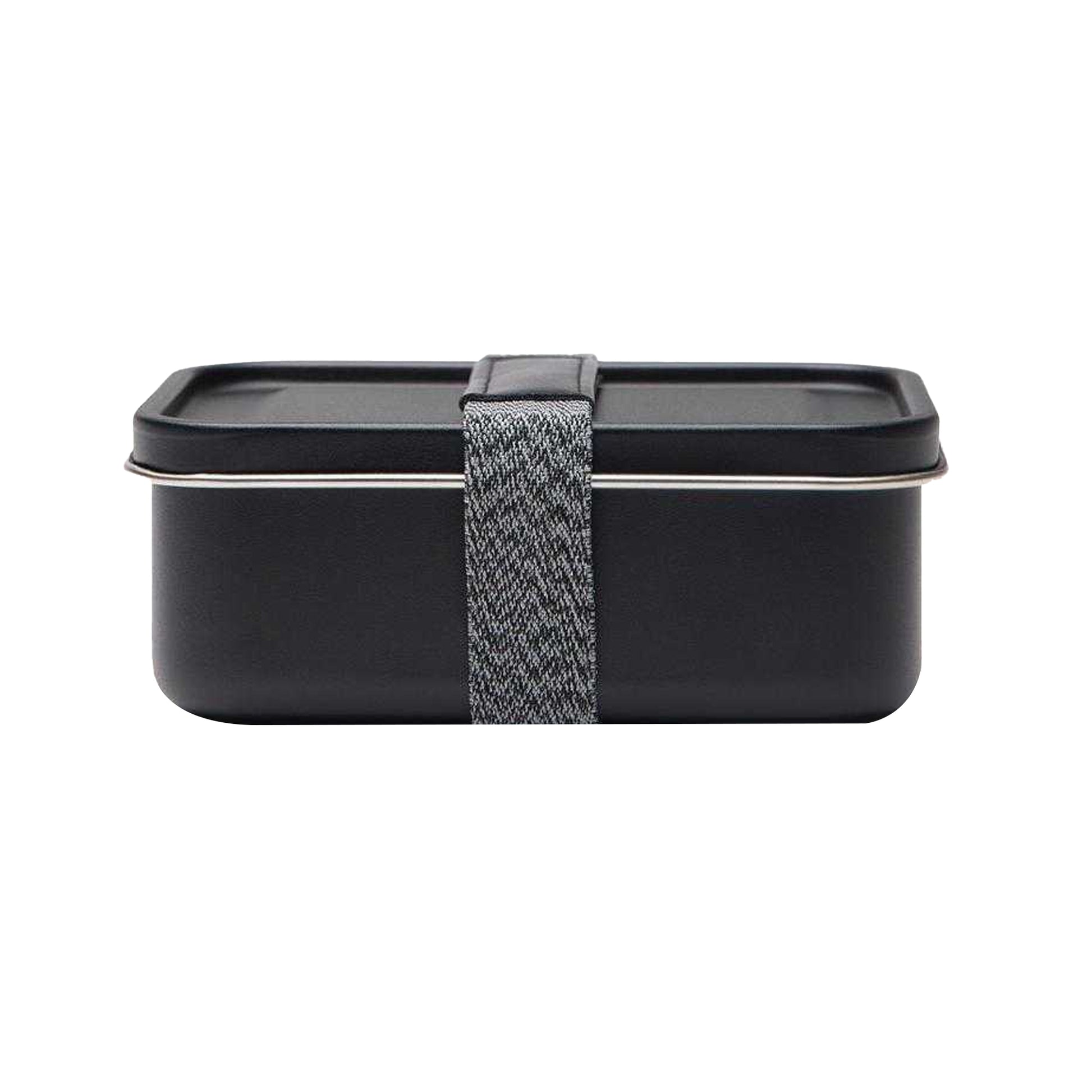 Black - Front - Vinga Parks Stainless Steel Lunch Box