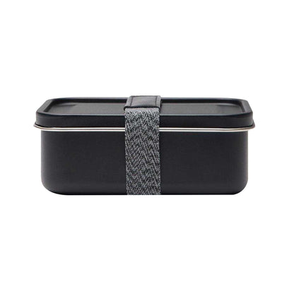 Black - Front - Vinga Parks Stainless Steel Lunch Box