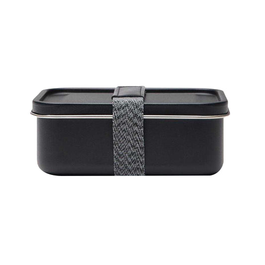 Black - Front - Vinga Parks Stainless Steel Lunch Box
